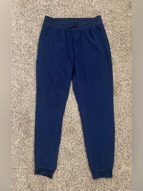 Women's Maevn Navy Scrub Jogger Pants